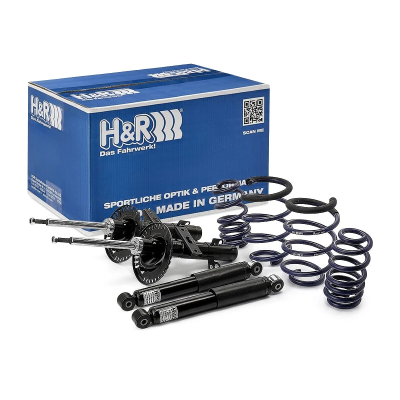 Image of Suspension kit, coil springs / shock absorbers H&R 40270-7