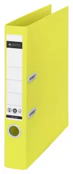 image of Leitz 10190015 ring binder A4 Yellow