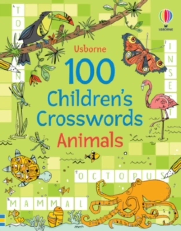 Image of 100 Children's Crosswords: Animals Paperback / softback