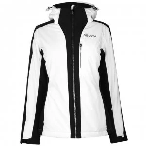 image of Nevica Meribel Ski Jacket Ladies - White/Black