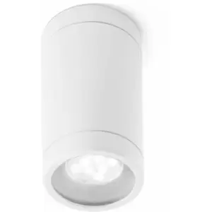 Olot white garden ceiling light 1 bulb