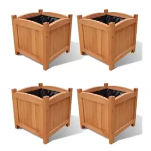 Image of Vidaxl Raised Beds 4 Pcs 30X30X30cm (2X41301)