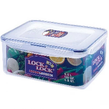 Image of Lock & Lock Food Storage Container - Rectangular including Freshness Tray 5.5L (292 x 225 x 120mm)