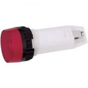 Image of RAFI 1.60.502.0021301 Indicator Lamp Holder Red transparent