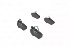 Image of Bosch 0986460948 BP517 Brake Pad Set Disc Brake Front Axle