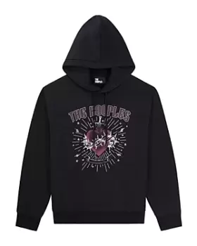 The Kooples Cotton Graphic Print Hooded Sweatshirt