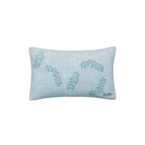 image of Katie Piper Restore Cushion 50cm x 30cm, Green/Aqua