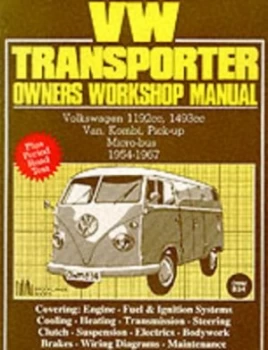 Image of Volkswagen Workshop Manual Vw Transporter 1954-67 by R. M Clarke Paperback
