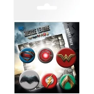 Image of Justice League Mix Badge Pack