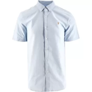 Image of Farah Blue Brewer Shirt