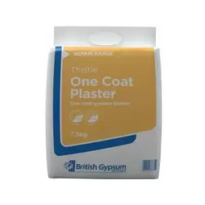 image of Thistle One Coat Plaster 7.5kg - 5200814638 - Artex