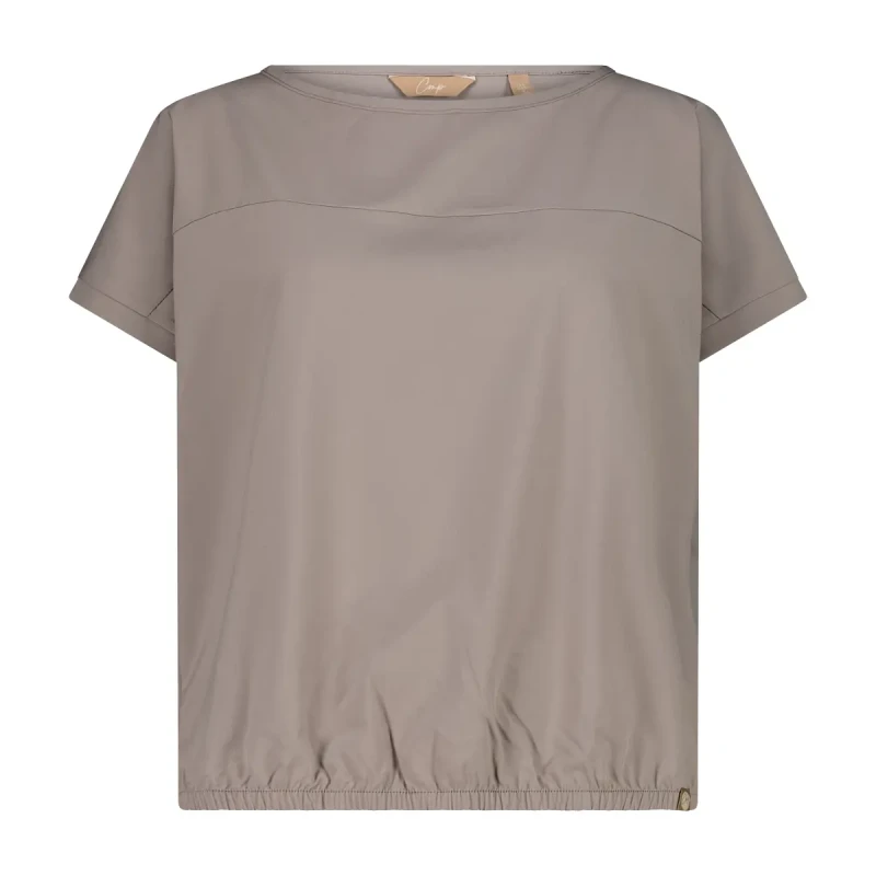Image of CMP Lightweight Pocket T-Shirt Womens CMP Beige Female 2XS