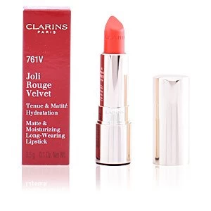 image of JOLI ROUGE VELVET tenue & matite hydratation #761V-spicy chilly