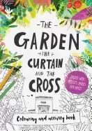 Image of garden the curtain and the cross coloring and activity book