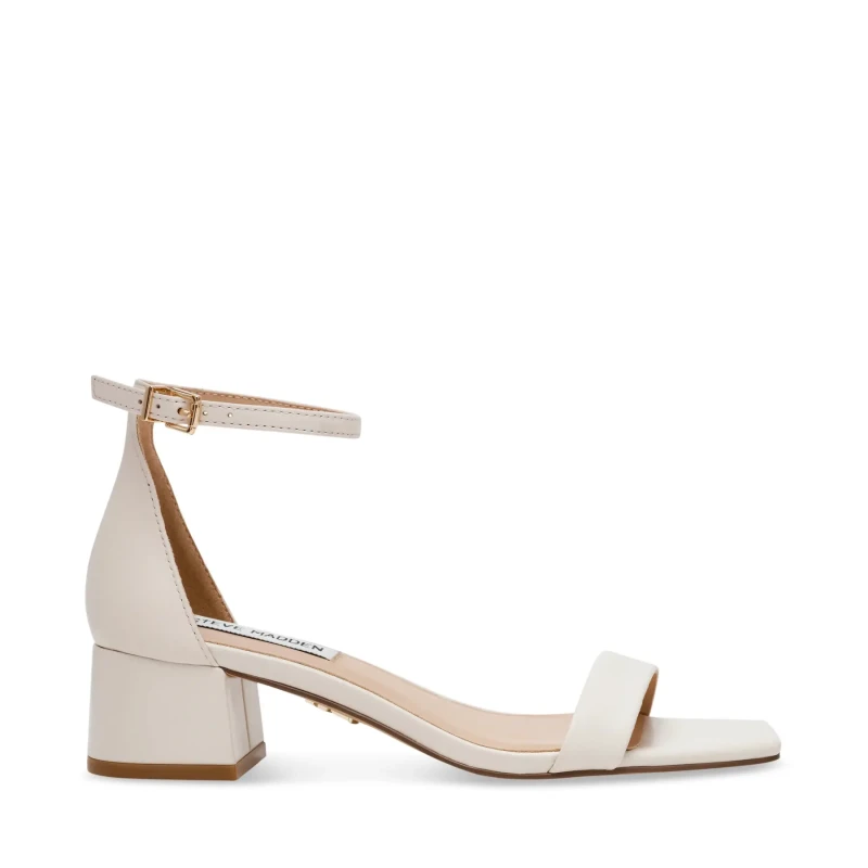 Image of Steve Madden Womens heeled sandals Steve Madden Gena Blanc Female 36