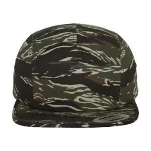 Image of Flexfit Jockey Cap (One Size) (Camo Green)