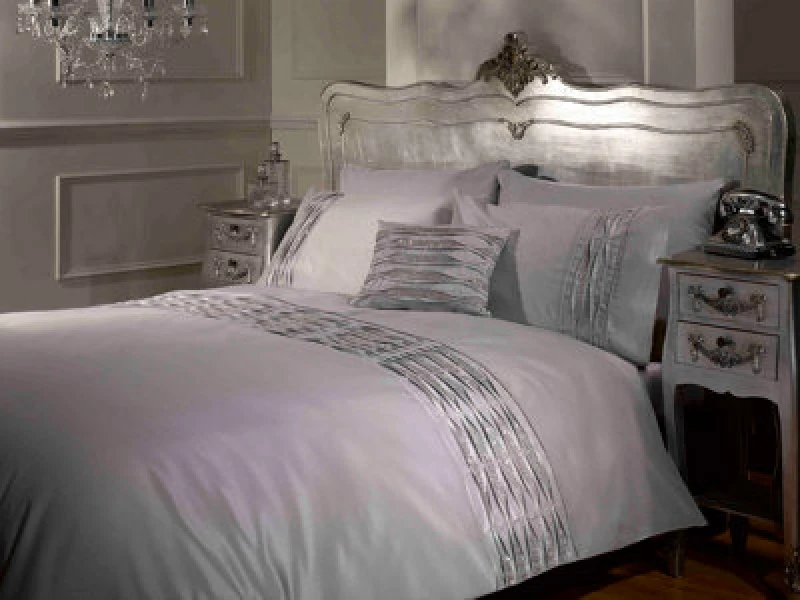 Image of Rapport Home Crystal Polycotton Duvet Set With Pillowcase