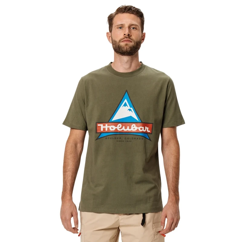 Image of Holubar T-Shirt Holubar Logo JJ20 Vert Male XS SS21M056
