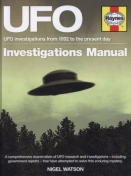 Image of Ufo Investigations Manual by Nigel Watson Hardback