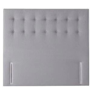 Image of Silentnight Goya Grey Headboard - Double