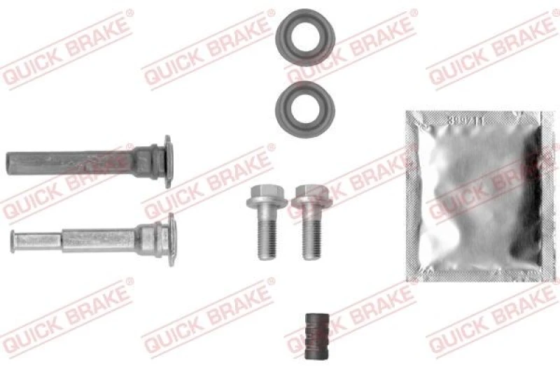 Image of QUICK BRAKE Guide sleeve kit, brake caliper QUICK BRAKE 113-1427X