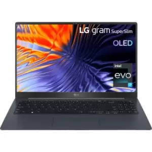 image of LG gram SuperSlim OLED 15.6" 15Z90RT-K.AA77A1 Laptop Intel Core i7 1TB SSD - Blue