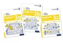 Image of Numicon: Number, Pattern and Calculating 3 Explorer Progress Books ABC (Mixed pack)