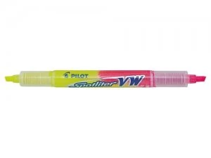 Image of Pilot Begreen Spotliter VW Highlighter Yellow/Pink (Pack 10)