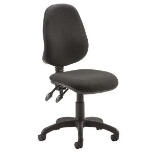 image of Trexus Operator Chair Flat Packed Fabric Charcoal