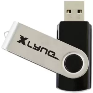 Image of Xlyne Swing USB stick 16GB Black 177562 USB 2.0