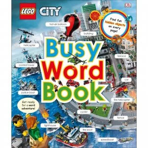 Image of DK Books LEGO CITY Busy Word Book Hardback