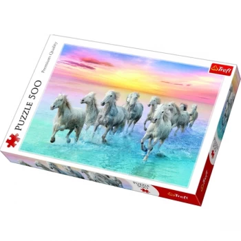 Image of Galloping Horses Jigsaw Puzzle - 500 Pieces