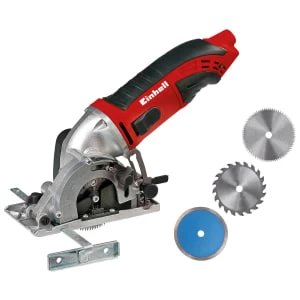 Image of Einhell TC-CS Corded Mini Circular Saw Kit - 450W