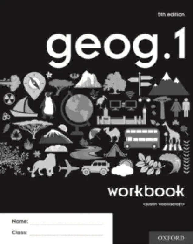 Image of Justin Woolliscroft geog.1 Workbook Multi unisex