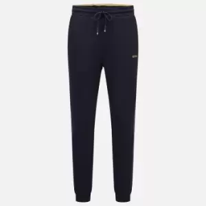 Image of BOSS Green Mens Hadiko 1 Joggers - Dark Blue - L