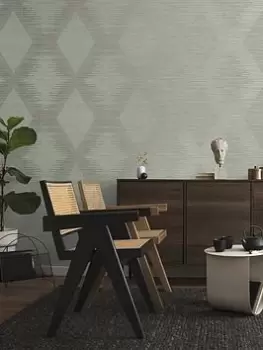 Image of Superfresco Easy Serenity Geo Sage Wallpaper