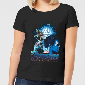 Image of Avengers: Endgame Hulk Suit Womens T-Shirt - Black - S