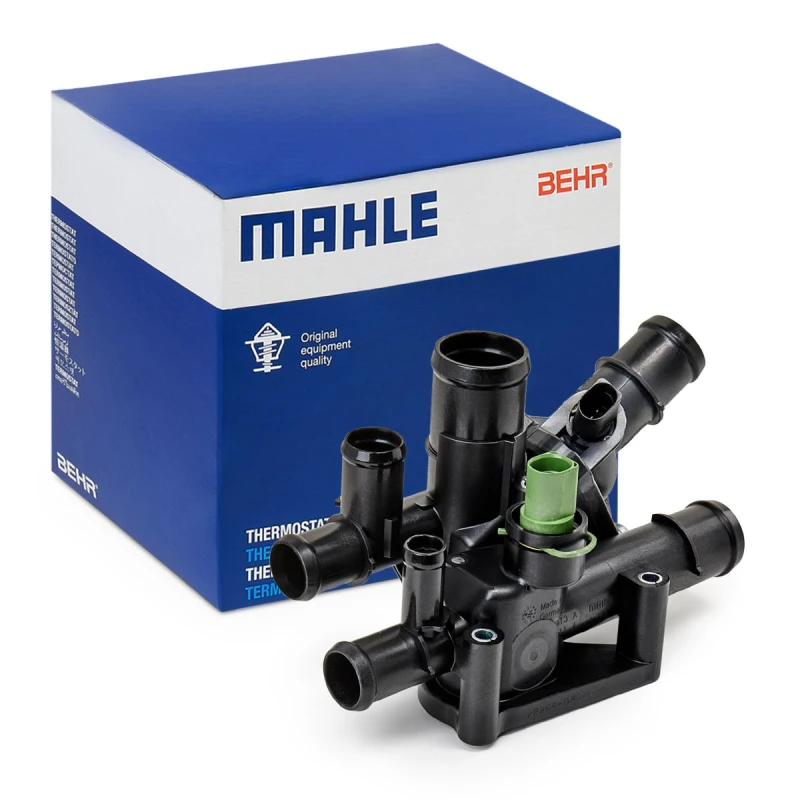 Image of MAHLE TM 2 105 Engine thermostat Opening Temperature: 105°C, with gasket/seal, with sensor Thermostat,coolant (316)
