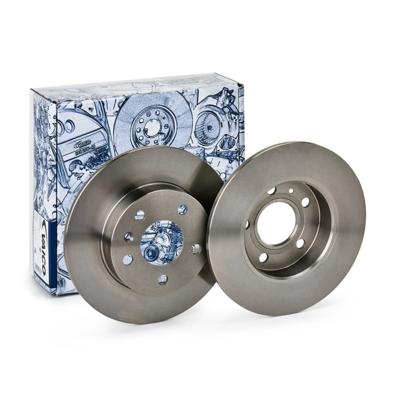 Image of VAICO V40-40024 Brake disc Rear Axle, solid, Original VAICO Quality Brake Disc (82)
