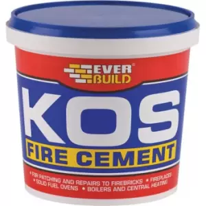 image of Everbuild KOS Fire Cement Black 2000g