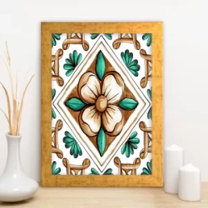 Image of AC4821034122 Multicolor Decorative Framed MDF Painting