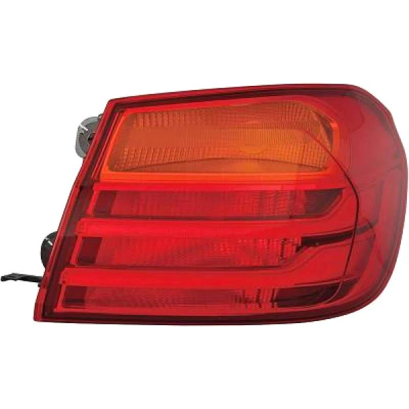 Image of DIEDERICHS 1245090 Rear light Outer section, without bulb holder, Right, P21W Combination Rearlight (391)