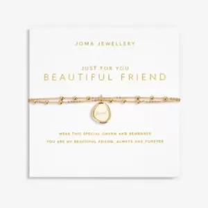 Image of My Moments 'Just For You Beautiful Friend' Bracelet 5783