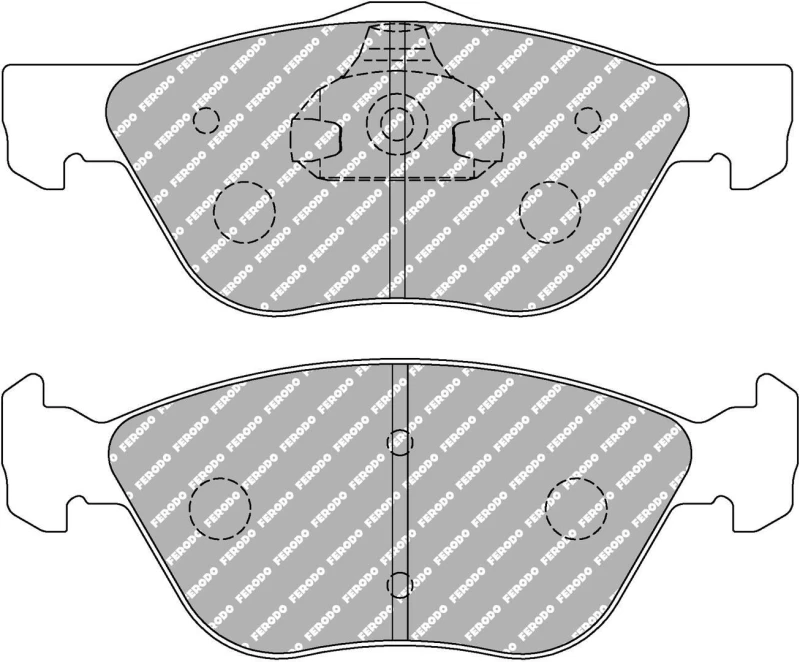 Image of FERODO RACING Brake pad set FERODO RACING FCP1052R
