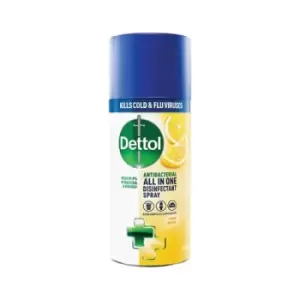 image of Dettol All-in-One Disinfectant Spray Lemon 400ml 3132905-S