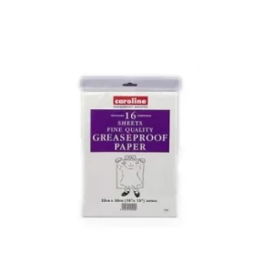 Image of Caroline Greaseproof Sheets (16) 10" x 15" (25cm x 38cm)