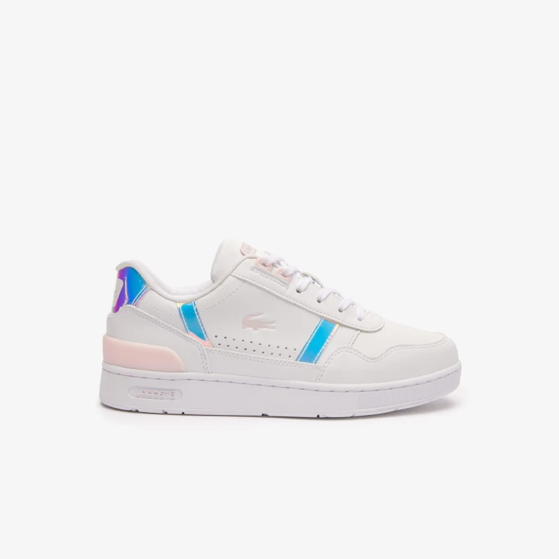 Image of Lacoste T-Clip Trainers - White White 12