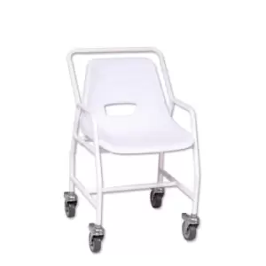 image of NRS Healthcare Fixed Height Mobile Shower Chair