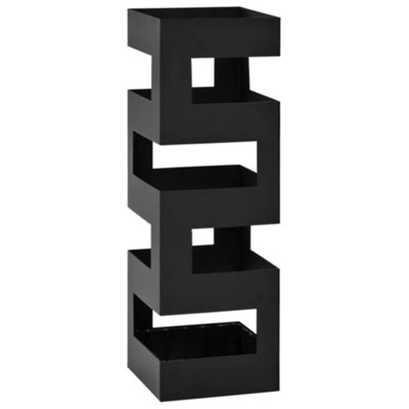 Image of Vidaxl Umbrella Stand Steel Black