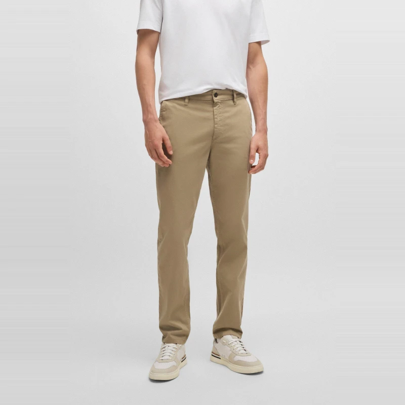 Image of Boss Boss Chino Tapered 10242156 01 - Blue Blue 29 R